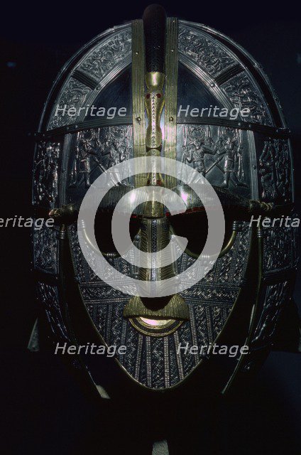 Sutton Hoo Helmet (reconstruction). Artist: Unknown