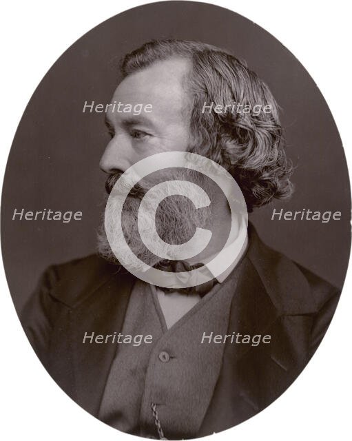 Joseph Durham, sculptor, 1878. Creator: Lock & Whitfield.