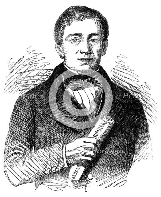 Don Manuel Montt, President of Chili, 1856.  Creator: Unknown.