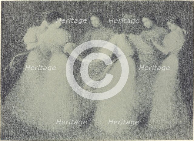 La Ronde (Circle Dance), c1898. Creator: Le Sidaner, Henri (1862-1939).