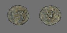 Coin Depicting the Goddess Rhodos, 333-304 BCE. Creator: Unknown.