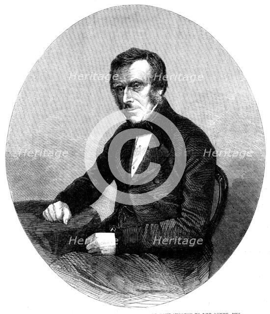 The late Sir Benjamin Collins Brodie, Bart., Serjeant-Surgeon to the Queen, etc., 1862. Creator: Unknown.