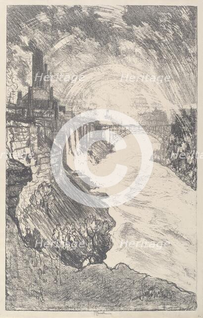 Niagara Rainbows, 1910. Creator: Joseph Pennell.