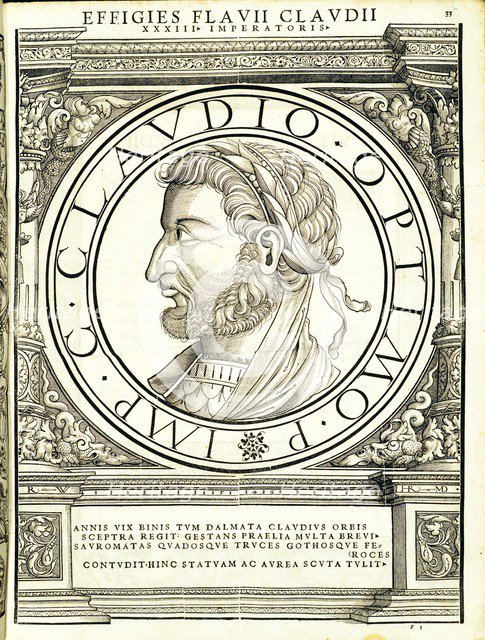 Claudius II (213 - 270 AD), 1559.