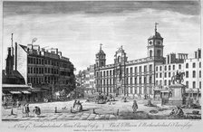 View of Northumberland House, Charing Cross, Westminster, London, 1794.                              Artist: John Bowles