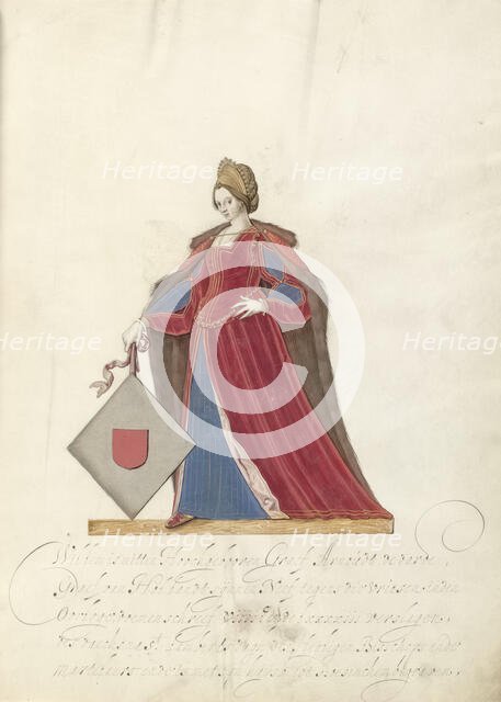 Countess of Beusichem, c.1600-c.1625. Creator: Nicolaes de Kemp.