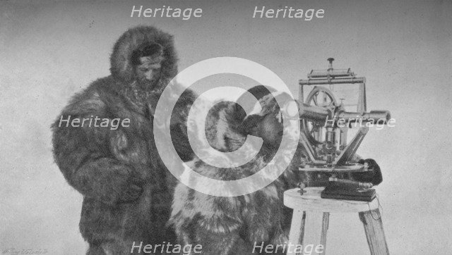 A Chronometer-Observation with the Theodolite',  c1893-1896, (1897). Artist: Unknown.