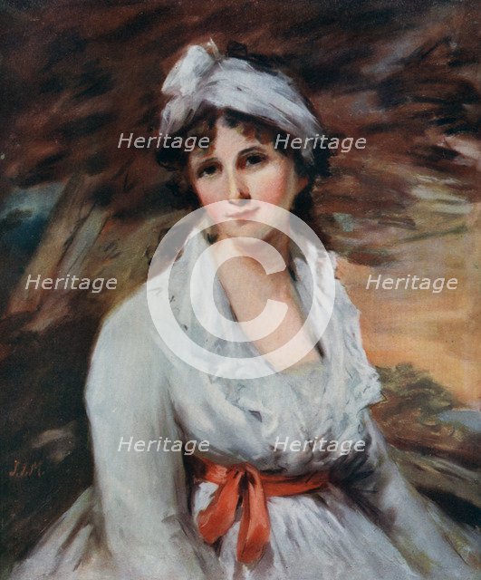 'Miss Anna Elizabeth Clements', 19th century (1913).Artist: John James Masquerier