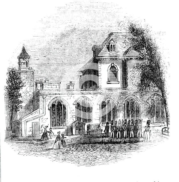 The Chapel, 1843.  Creator: Unknown.
