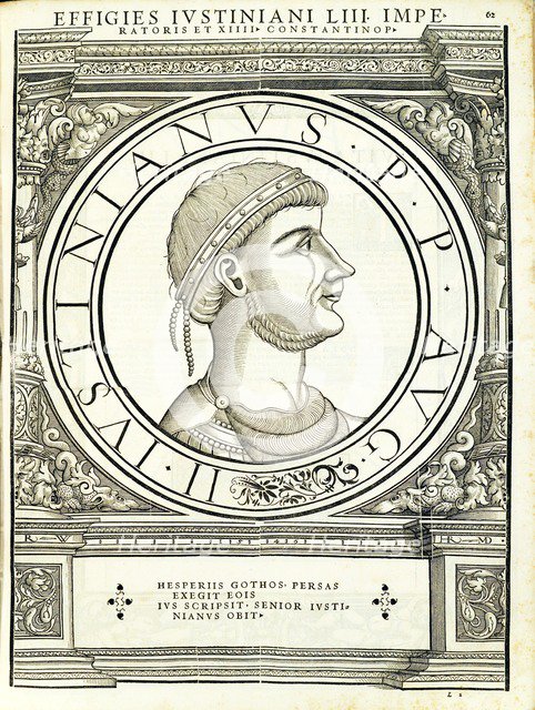 Lustinianus I (482 - 565 AD), 1559.