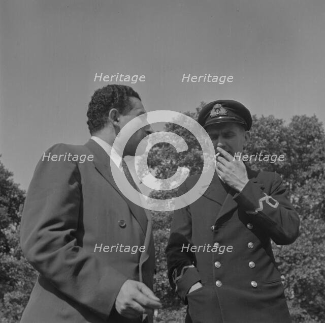 International student assembly, Washington, D.C, 1942. Creator: Gordon Parks.