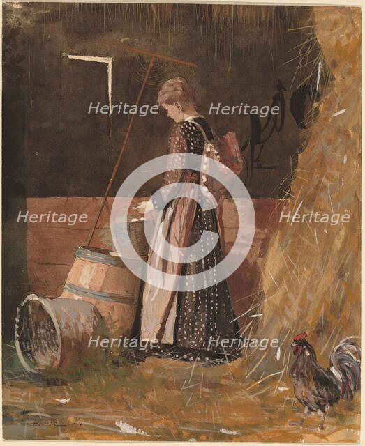 Fresh Eggs, 1874. Creator: Winslow Homer.