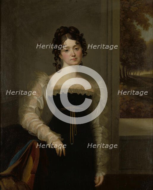 Portrait of Zofia née Czartoryska, Countess Zamoyska (1779-1837), 1st half of 19th century. Creator: Unknown.
