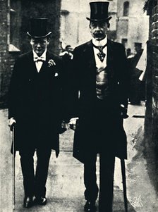 'Mr. Lewis Harcourt and Mr. Churchill', c1900, (1945). Creator: Unknown.