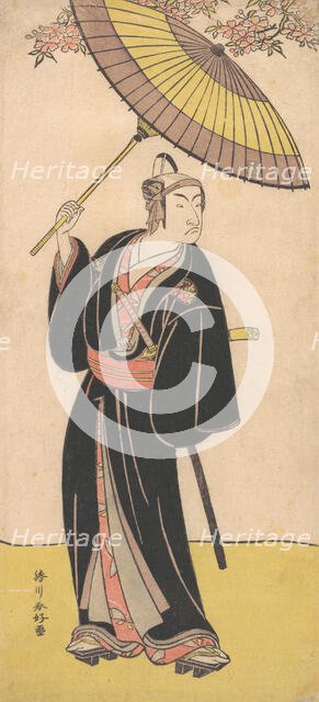 Ichikawa Monosuke III in the Role of the Otokodate Sukeroku, ca. 1786. Creator: Katsukawa Shunko.