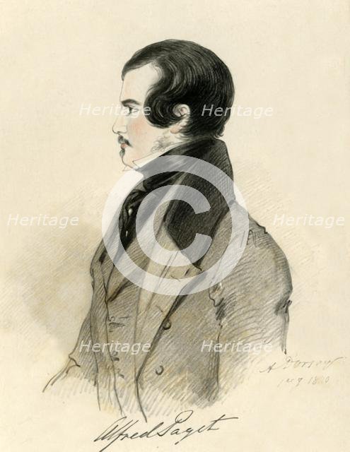 'Alfred Paget', 1840. Creator: Richard James Lane.