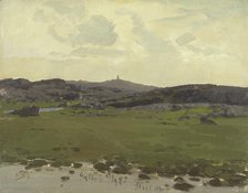 View of Galtrö. Study, late 19th-early 20th century. Creator: Leopold Otto Strützel.