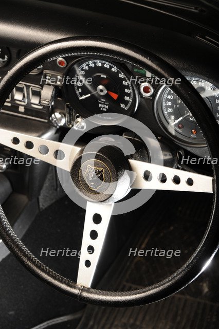 Jaguar E type 1974. Artist: Simon Clay.