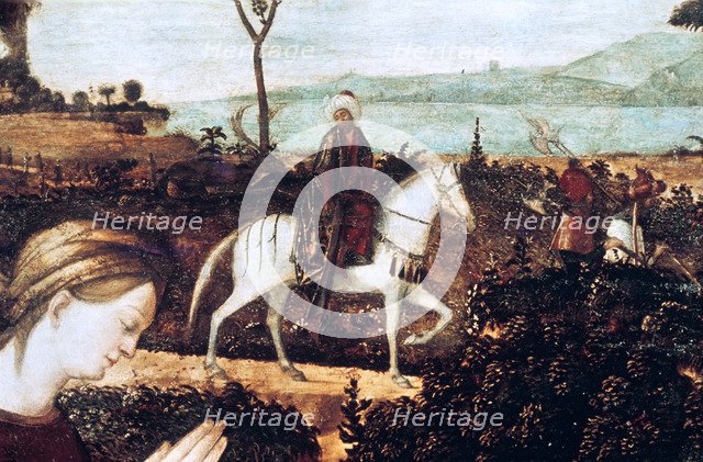 'Ste Famille, detail'. Artist: Vittore Carpaccio