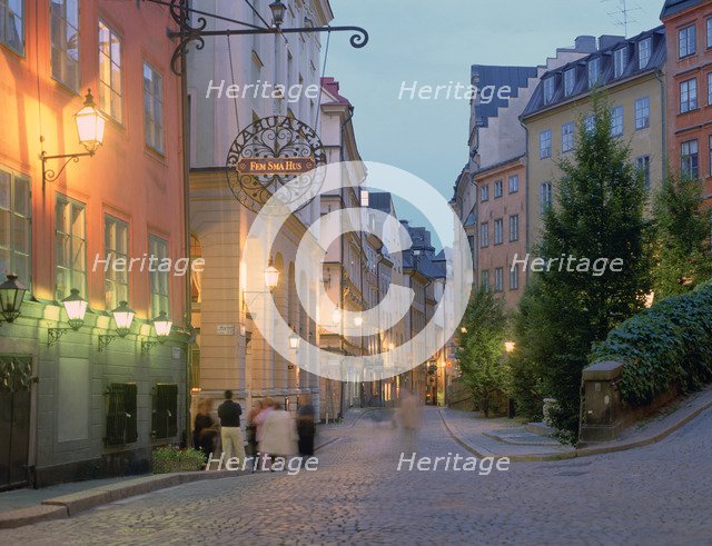 Osterlanggatan, Gamla Stan, Stockholm, Sweden.