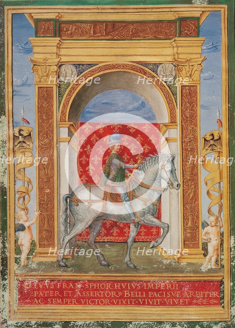 Francesco Sforza om horseback, 1486.