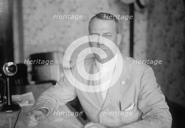 Julius Howland Barnes, President, U.S. Food Administration-Grain Corp., 1917. Creator: Harris & Ewing.