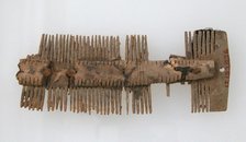 Double-Sided Comb, Frankish, 7th century. Creator: Unknown.