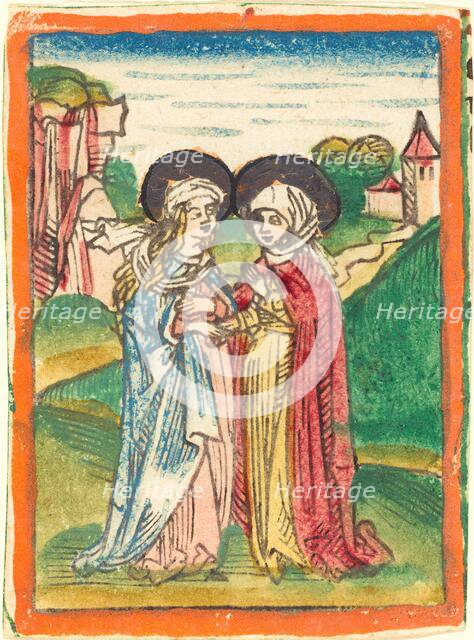 The Visitation, c. 1480/1490. Creator: Unknown.