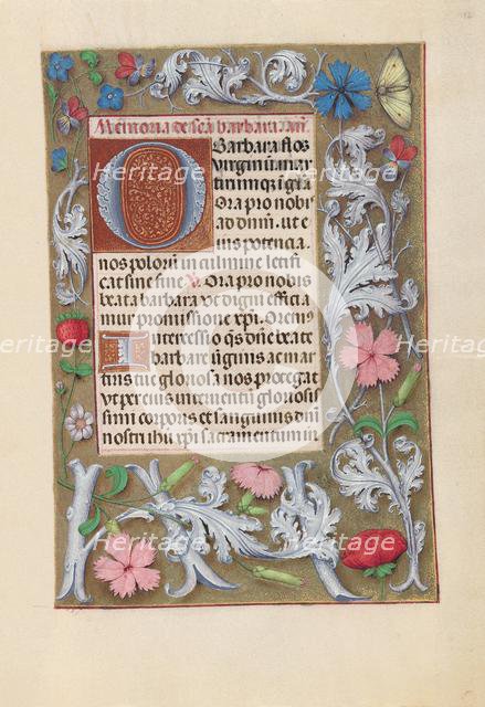 Hours of Queen Isabella the Catholic, Queen of Spain: Fol. 192r, c. 1500. Creator: Master of the First Prayerbook of Maximillian (Flemish, c. 1444-1519); Associates, and.