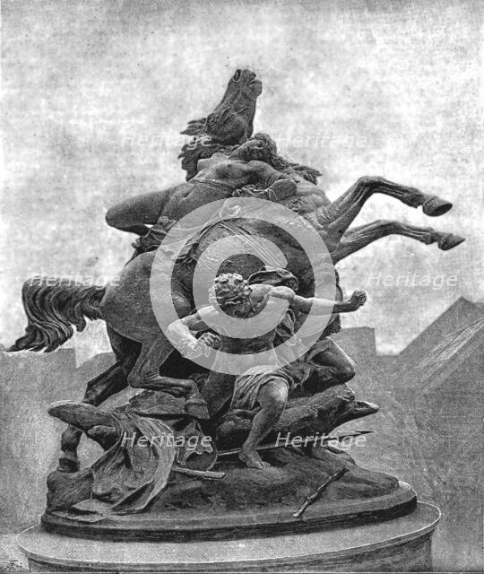 ''Pictures of the Year VIII, They bound me on…....', 1888. Creator: Charles Bennet Lawes.