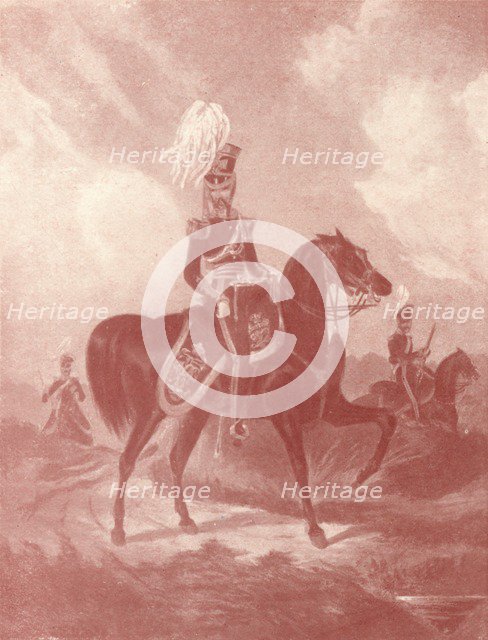 'Officer, 13th Light Dragoons', c1820-1870, (1909). Creator: John Harris the Younger.