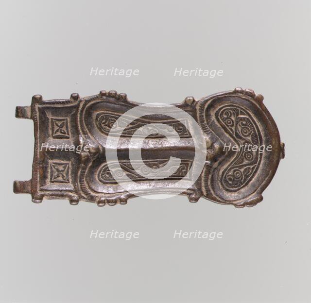 Buckle Shank, Visigothic, 7th century. Creator: Unknown.