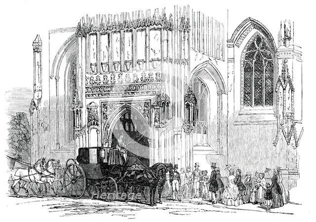 Gloucester Cathedral - the Porch, 1850. Creator: Unknown.