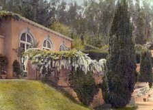 "Villa Rose," Joseph Donahoe Grant house, 2260 Redington Road, Hillsborough, California, 1917. Creator: Frances Benjamin Johnston.