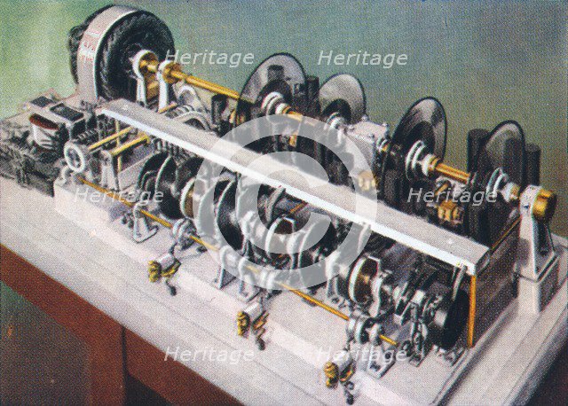 The speaking clock, 1938. Artist: Unknown.