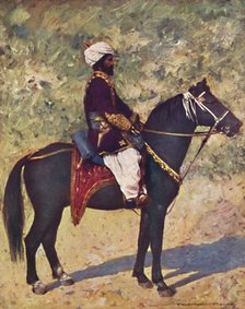 'Horseman at the Bombay Camp', 1903. Artist: Mortimer L Menpes.