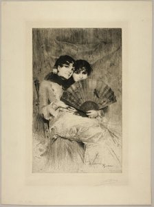 The Cousins, 1883. Creator: Anders Leonard Zorn.