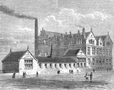''The Walker Engineering Laboratories at Liverpool; The View of the Laboratories from Brownlow Hill( Creator: Unknown.
