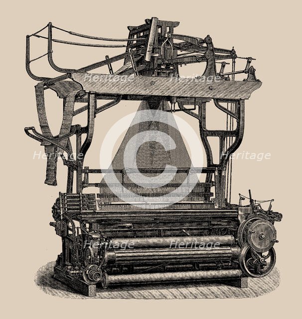 Power Loom (System Schönherr), c. 1900. Creator: Anonymous.