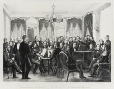 Musical evening with the composer Anton Rubinstein.