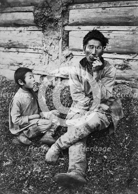 Buryats, late 19th cent - early 20th cent. Creator: I Popov.