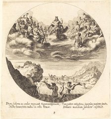 Jove and the Gods, 1665. Creator: Georg Andreas Wolfgang.