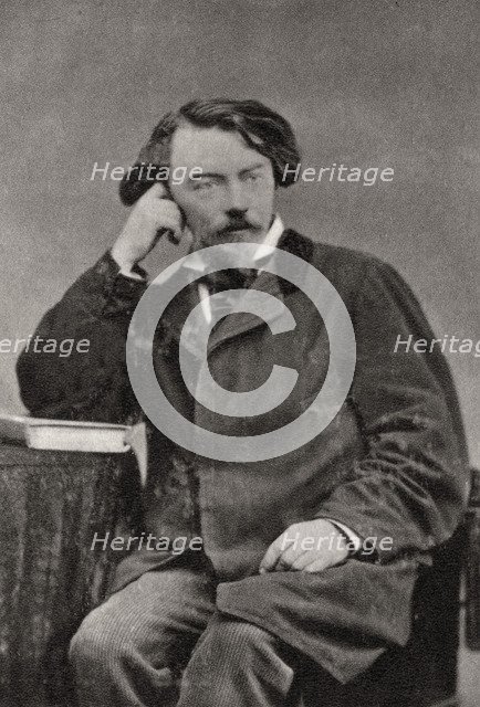 Auguste Villiers de l'Isle-Adam, French Symbolist writer, 1882. Artist: Unknown