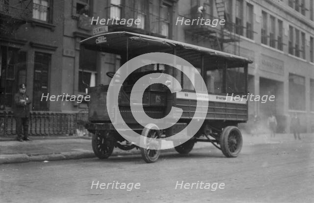 U.S. Mail truck, between c1910 and c1915. Creator: Bain News Service.