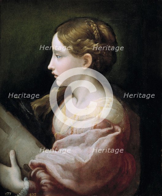 Saint Barbara. Artist: Parmigianino (1503-1540)