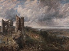 Hadleigh Castle, The Mouth of the Thames--Morning after a Stormy Night, 1829. Creator: John Constable.