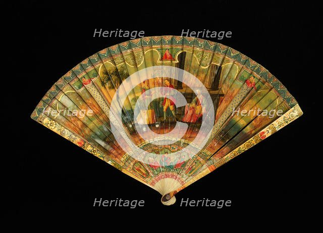 Brisé fan, probably French, first quarter 18th century. Creator: Unknown.