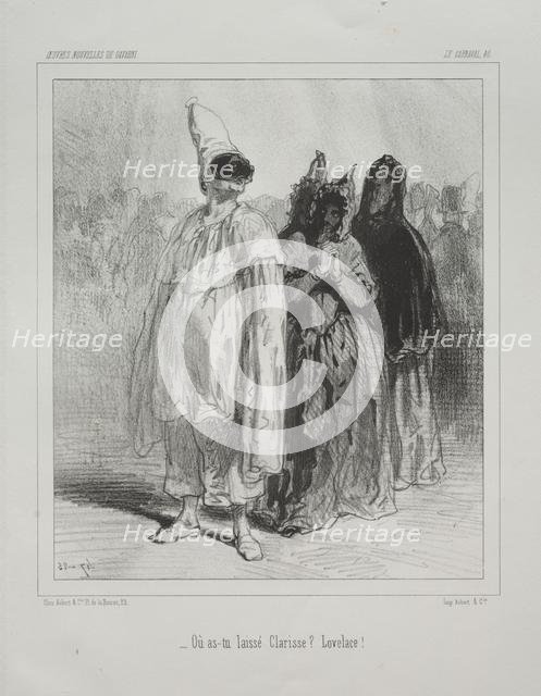 Carnaval. Creator: Paul Gavarni (French, 1804-1866).