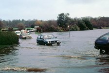 Flooding at Beaulieu. Artist: Unknown.