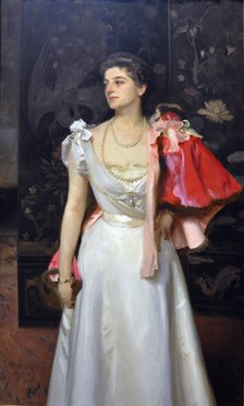 Portrait of Princess Sophie Illarionovna Demidoff (1871-1953), née Vorontsova-Dashkova, 1895-1897. Artist: Sargent, John Singer (1856-1925)